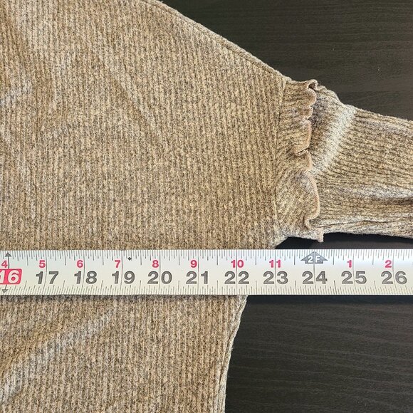 Agnes and Dora Open Front Cardigan Thumbhole Coco Ruffle Sleeve XS NWT Long - Picture 4 of 6